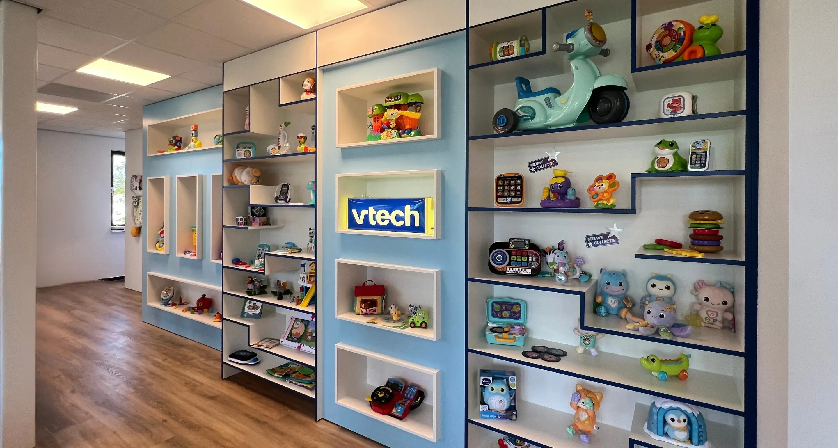 Product display at the VTech office
